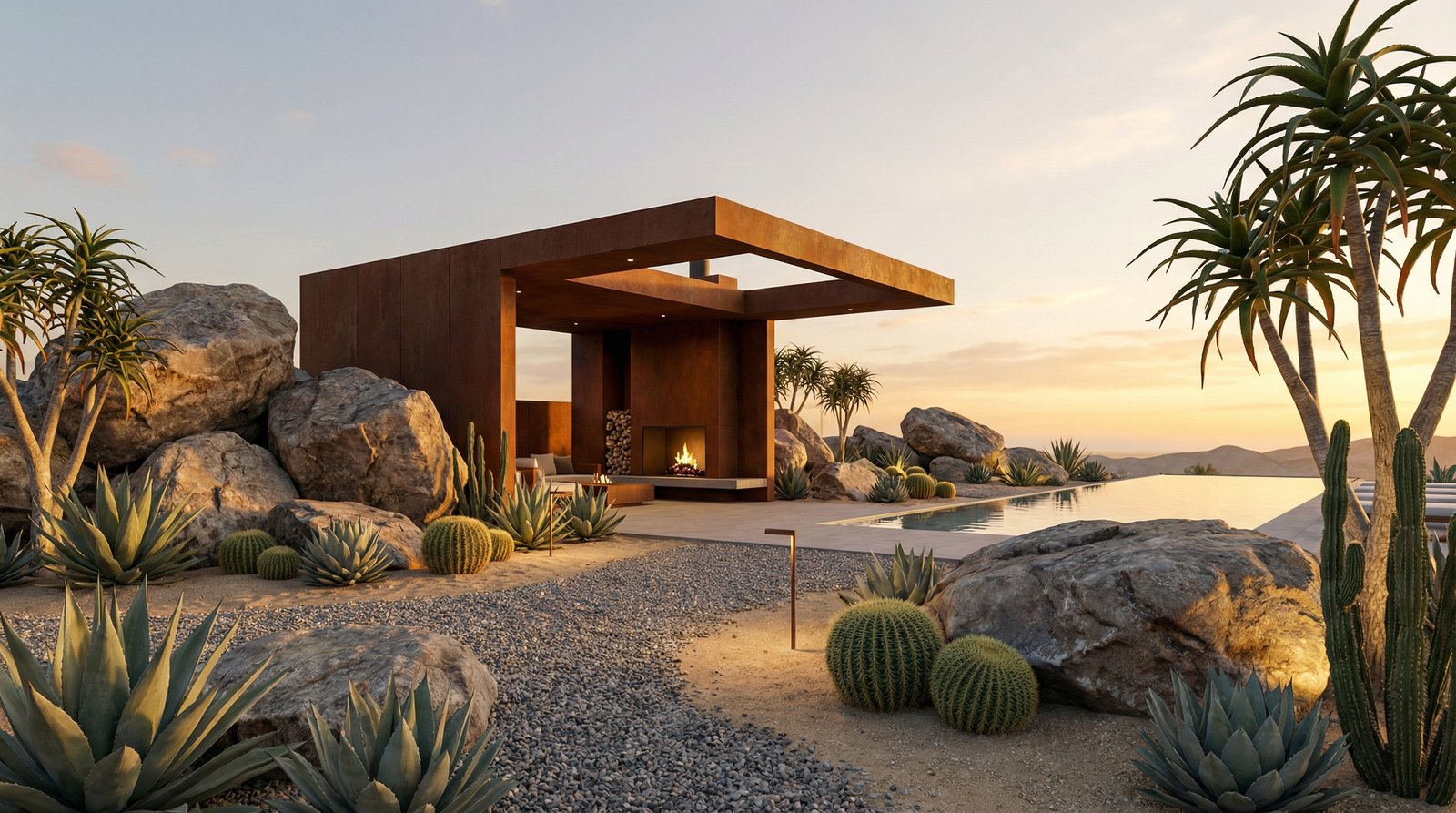 Desert Modern AI design style