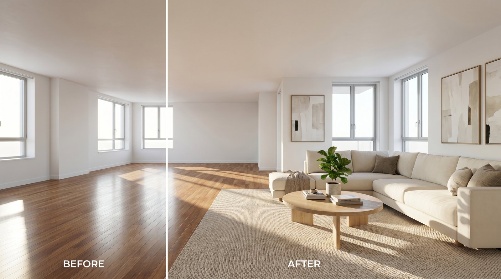 How to Virtually Stage an Empty Home for Top Dollar