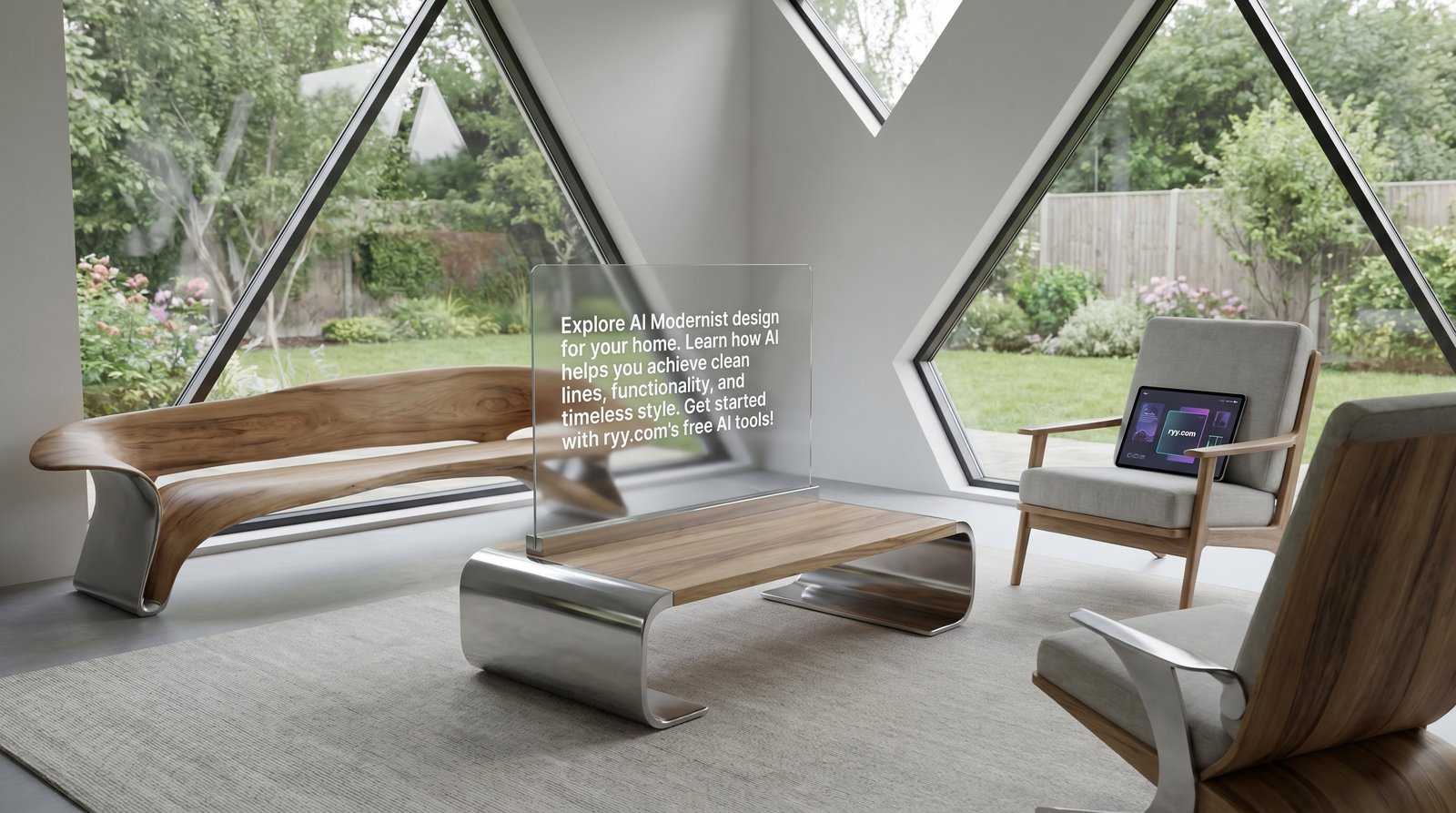 AI Modernist Design: Smart & Stylish Homes with AI