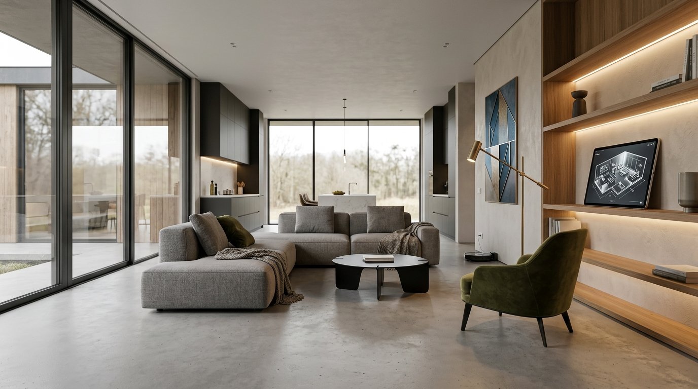 AI Modernist Design: Sleek Homes Made Easy