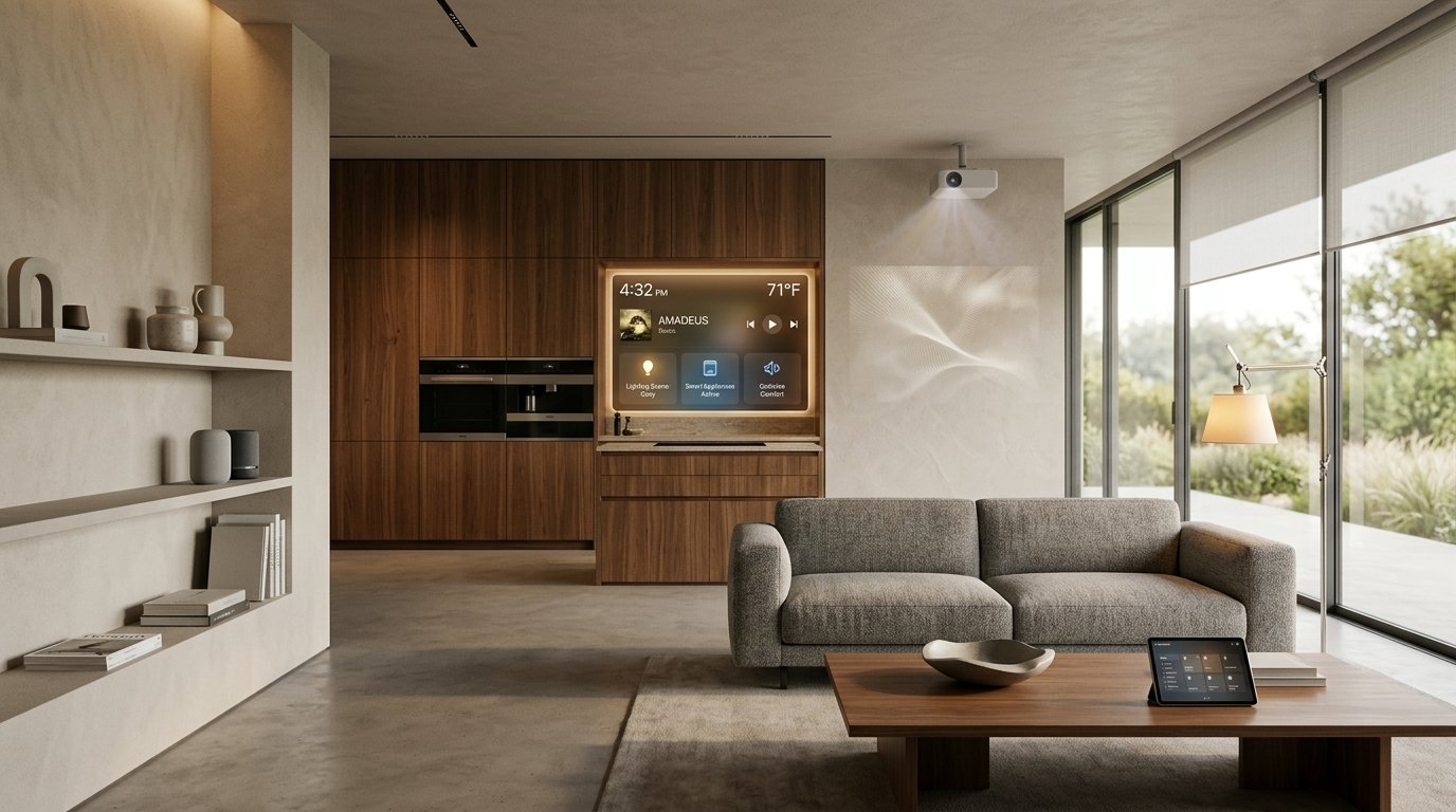 AI Modernist Design: Sleek, Smart Homes with AI Ideas