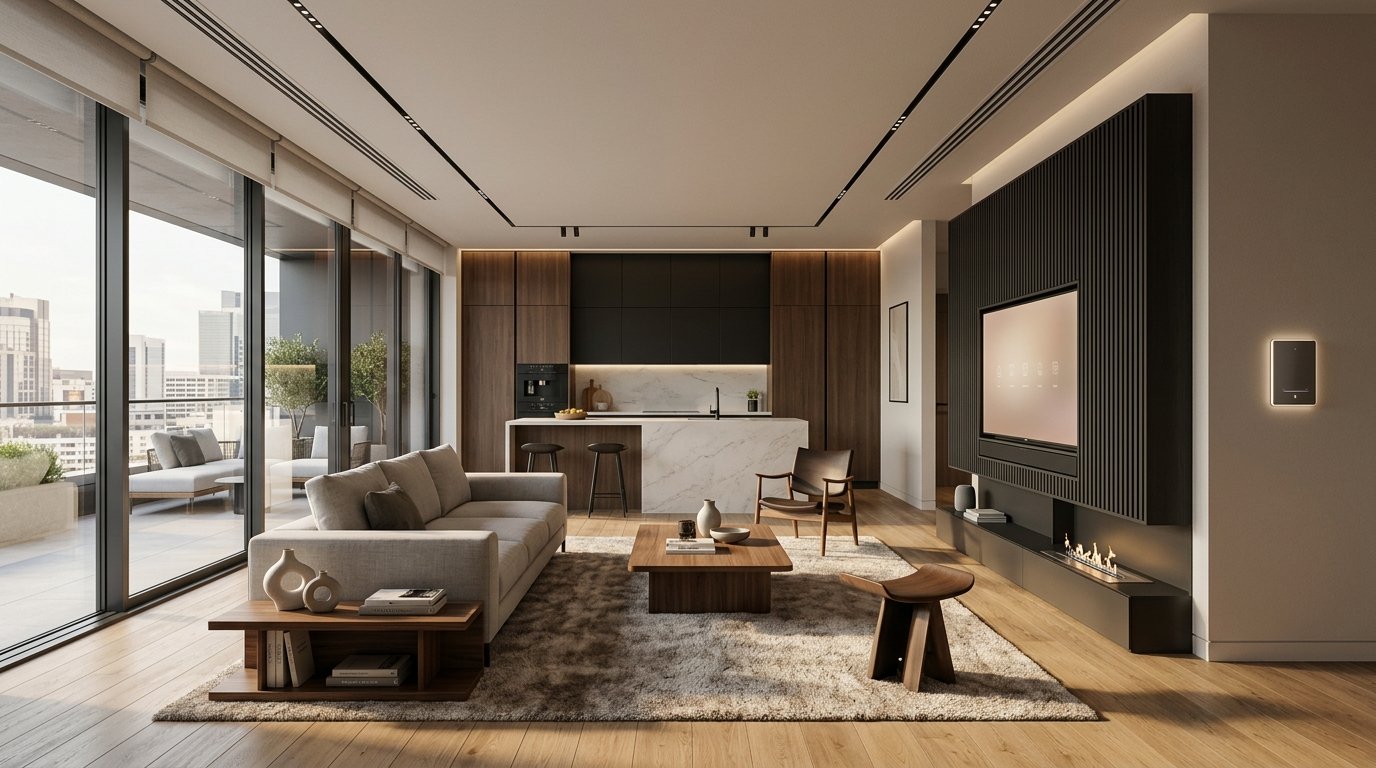 AI Modernist Design: Sleek, Smart Homes with ryy.com