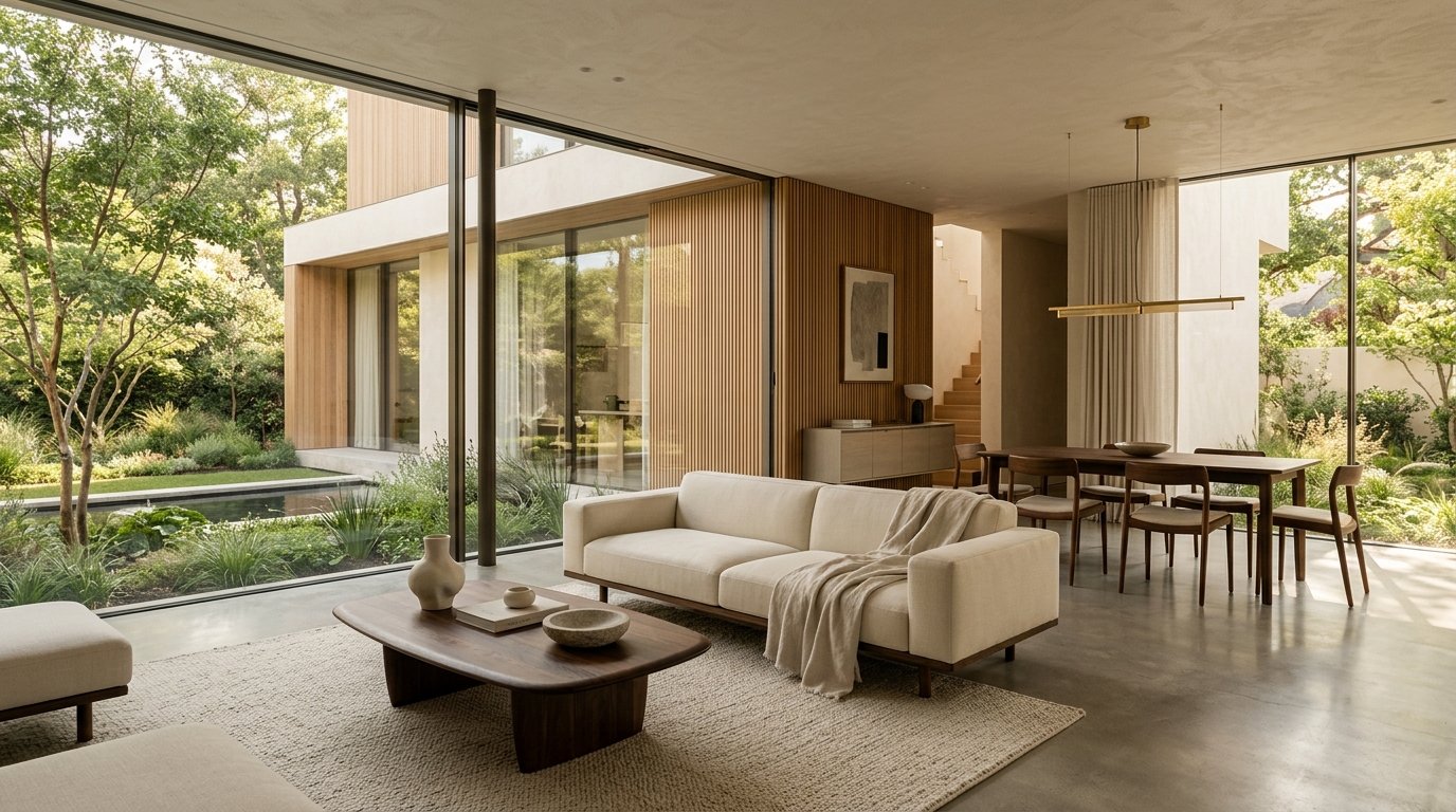 AI Modernist Design: Simplicity for Your Home