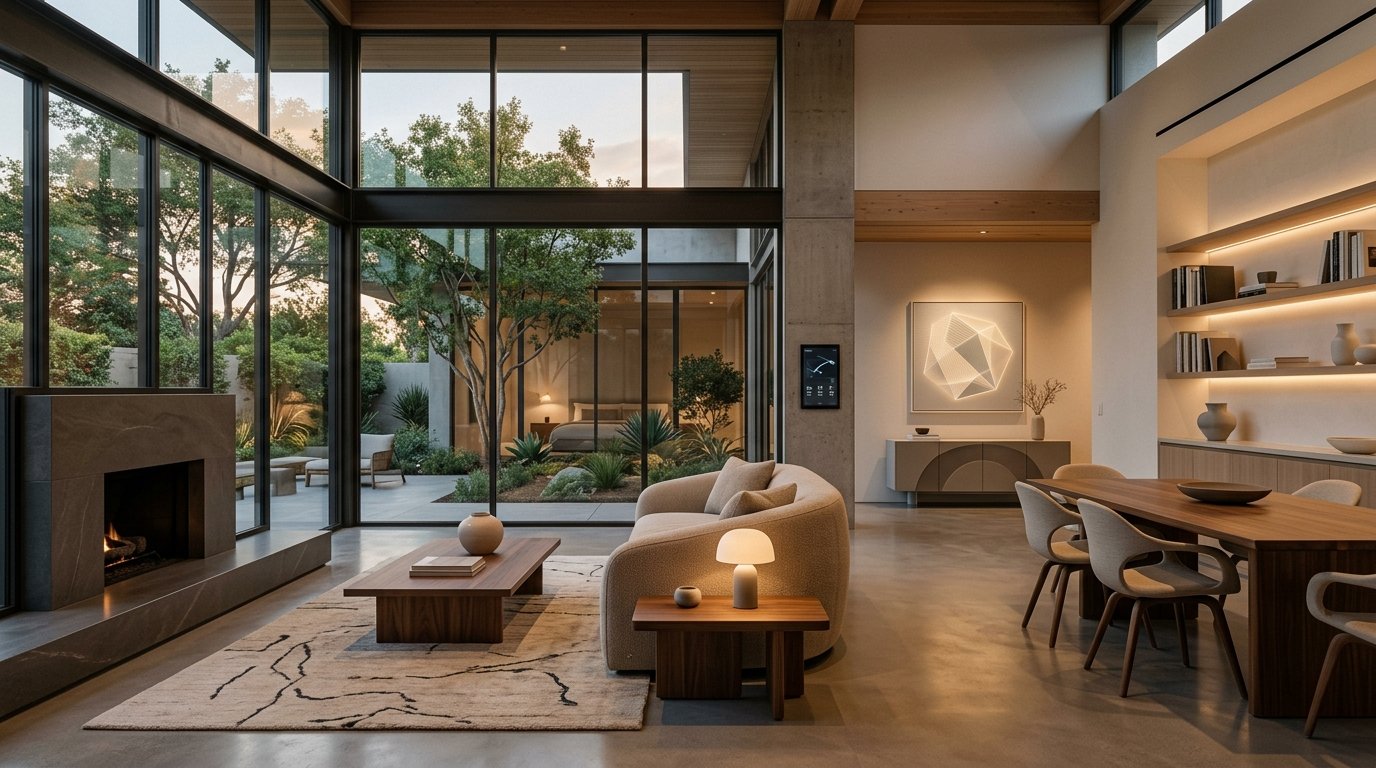 AI Modernist Design: Smart Style for Your Home