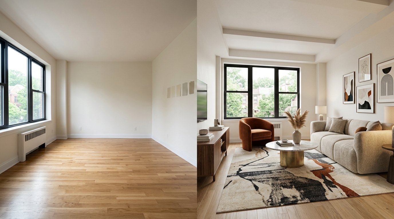 Virtually Stage Your Living Room with AI: The ryy.com Guide