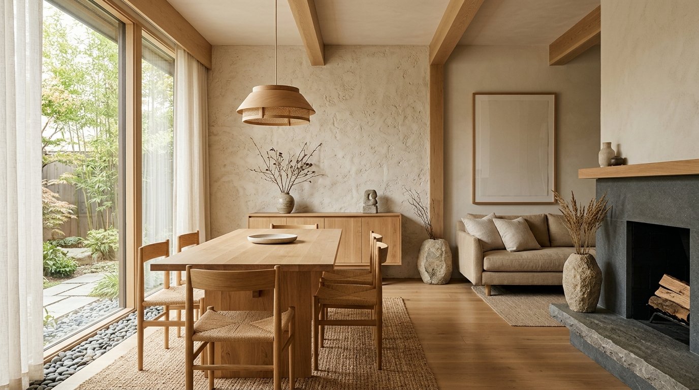 Japandi Natural Materials: Wood, Stone & Linen Guide