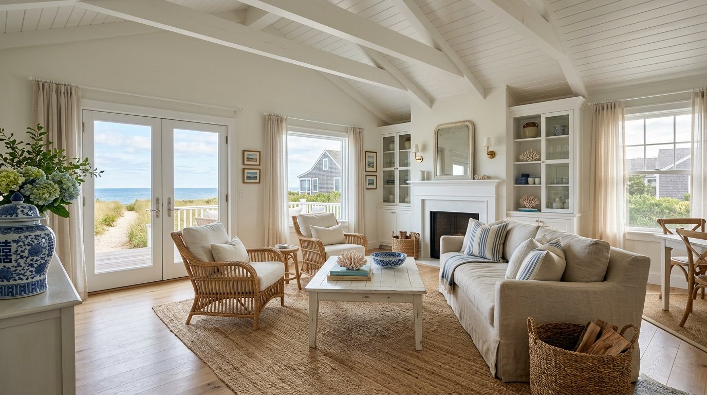 Hamptons Style Interior Design: Relaxed Coastal Luxury