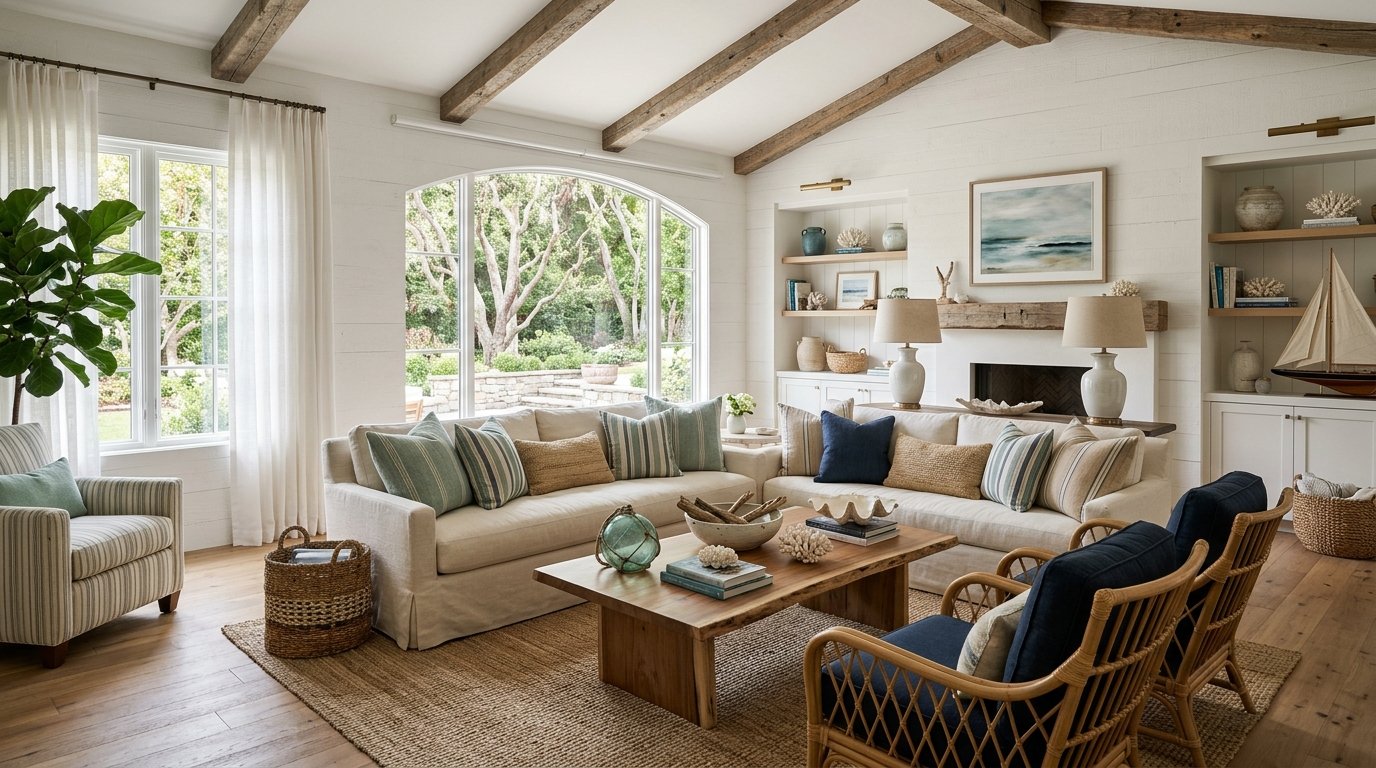 Coastal Style for Inland Homes: Your Ocean Retreat