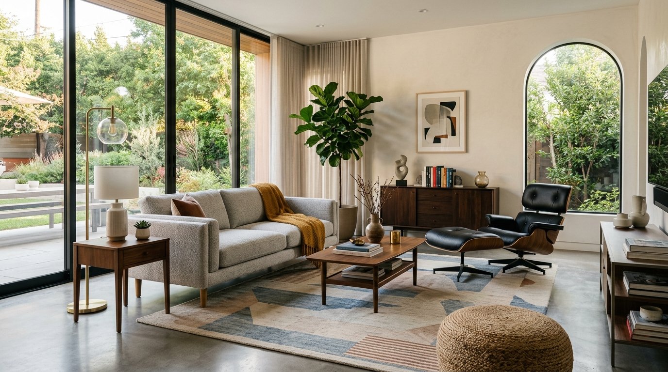 Mix Mid-Century & Contemporary: A Timeless Blend