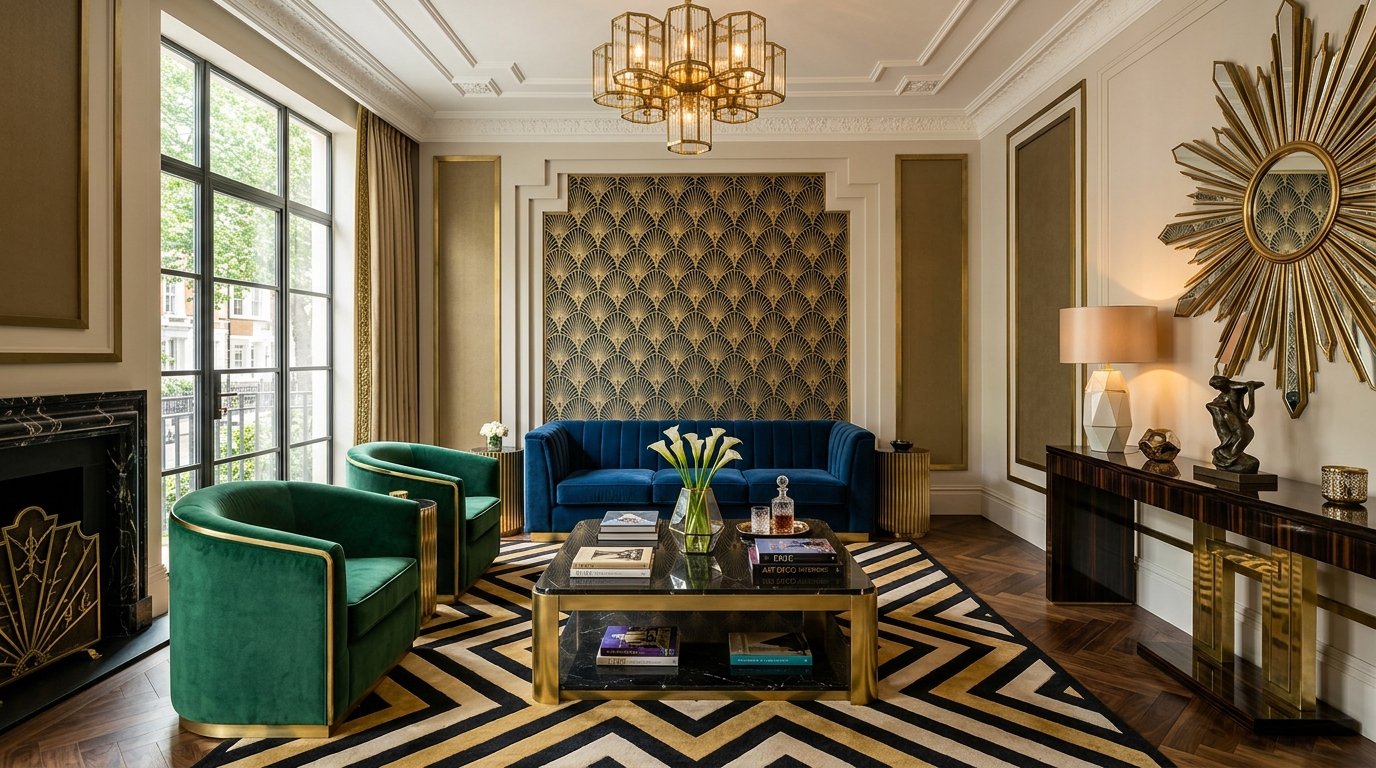 Art Deco Interior Design: Glamour, Geometry & Modern Style