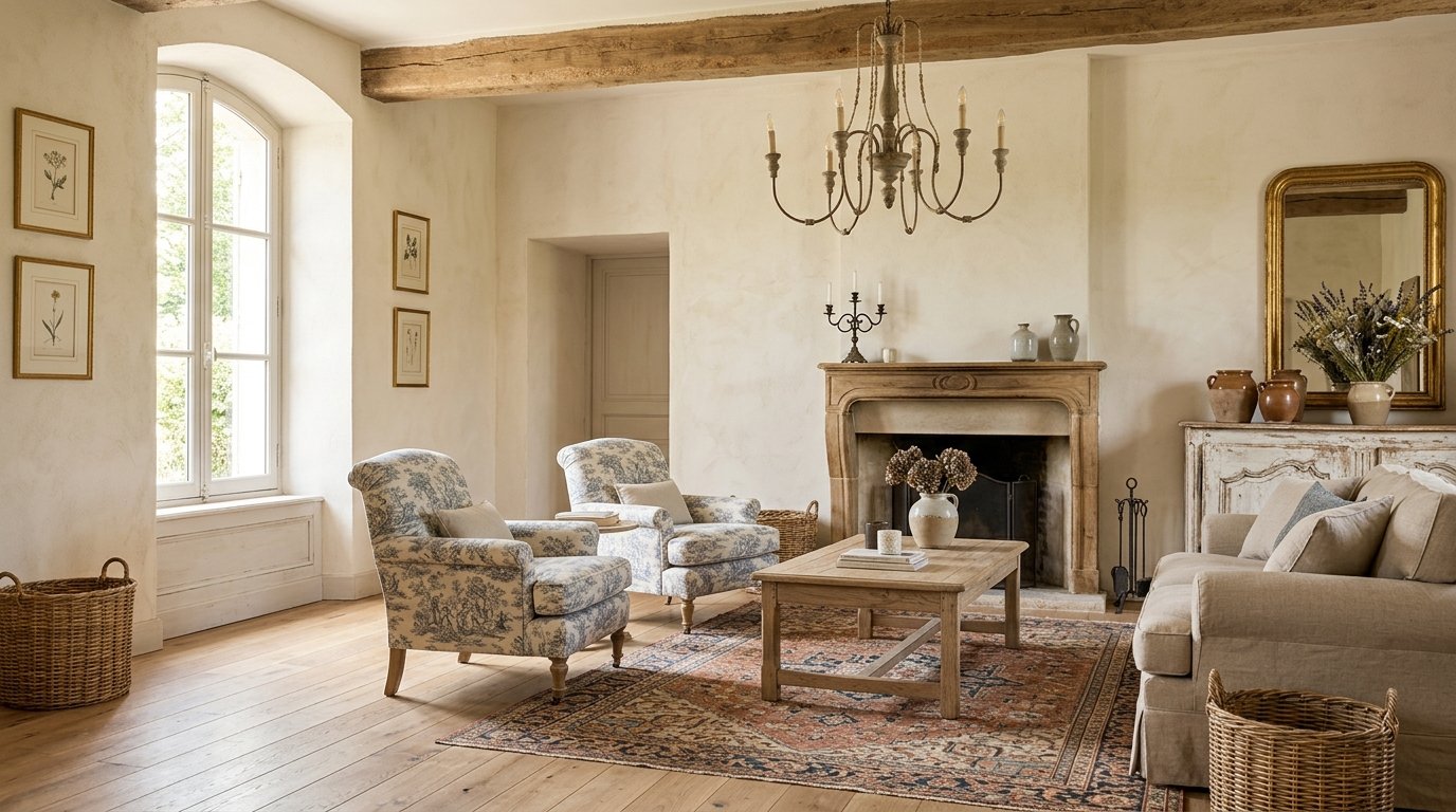 French Country Interior Design: Effortless Elegance