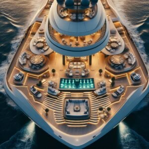 What are some modern trends in yacht redesign