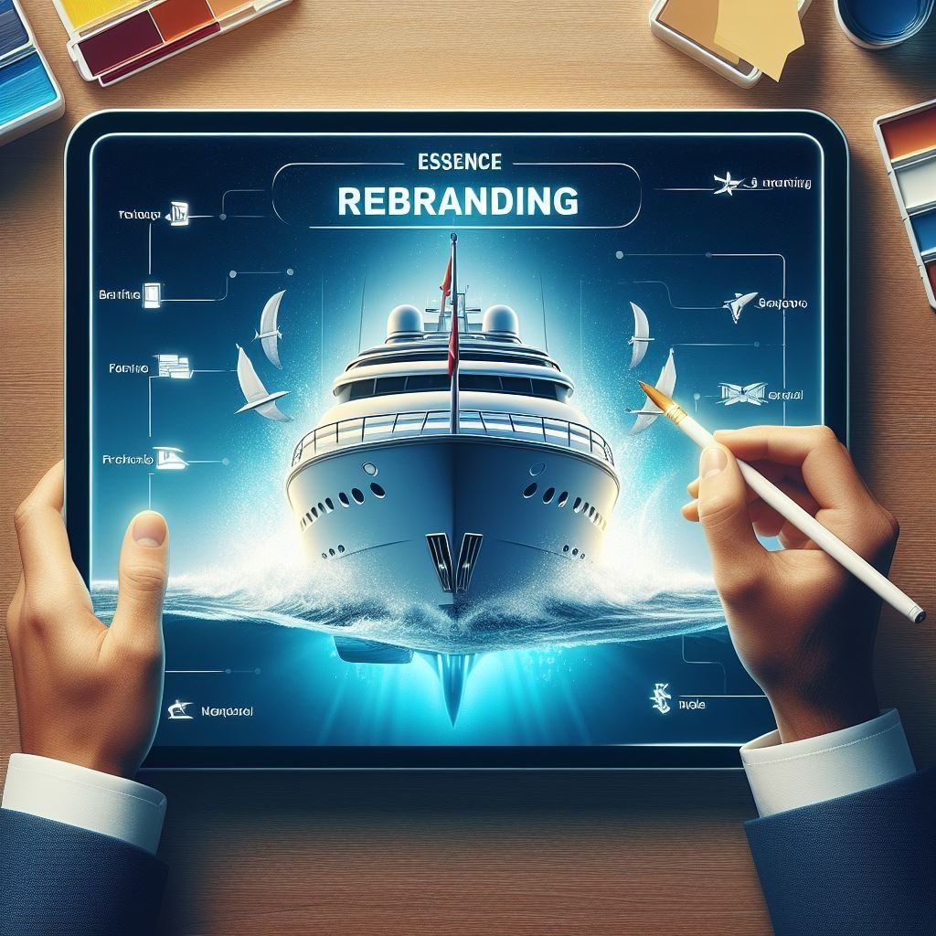 What does it mean to rebrand your yacht and why might it be necessary