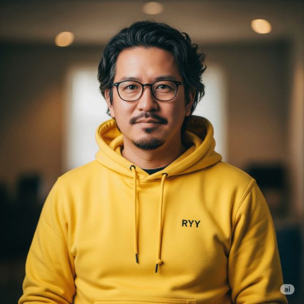 yellow man hoodie