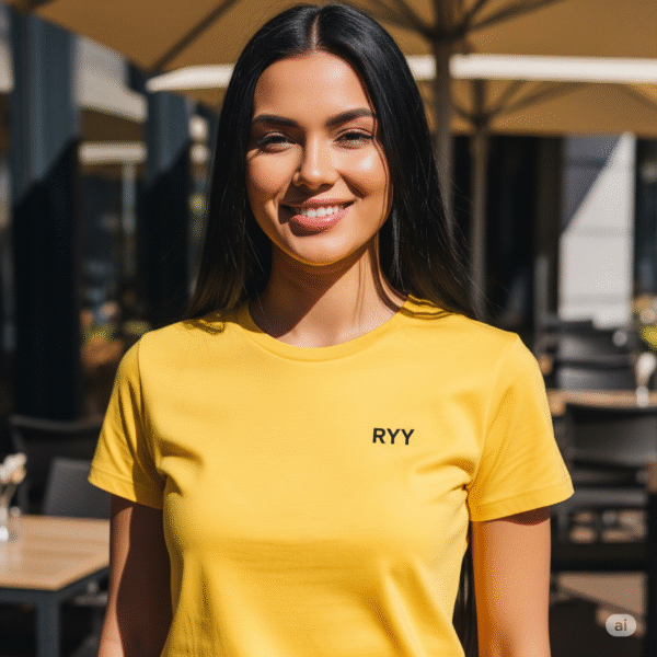 cafe yellow tee
