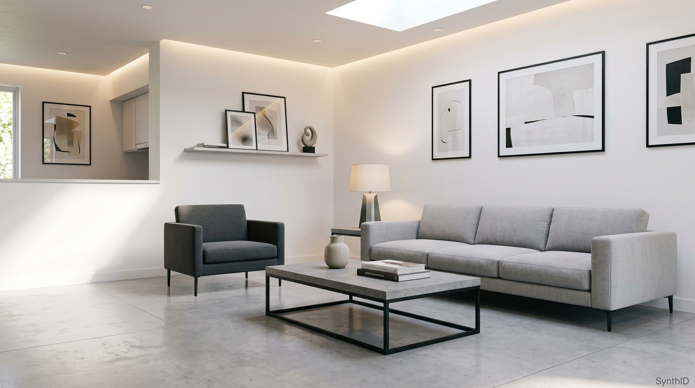 Modern Minimalist Backyard